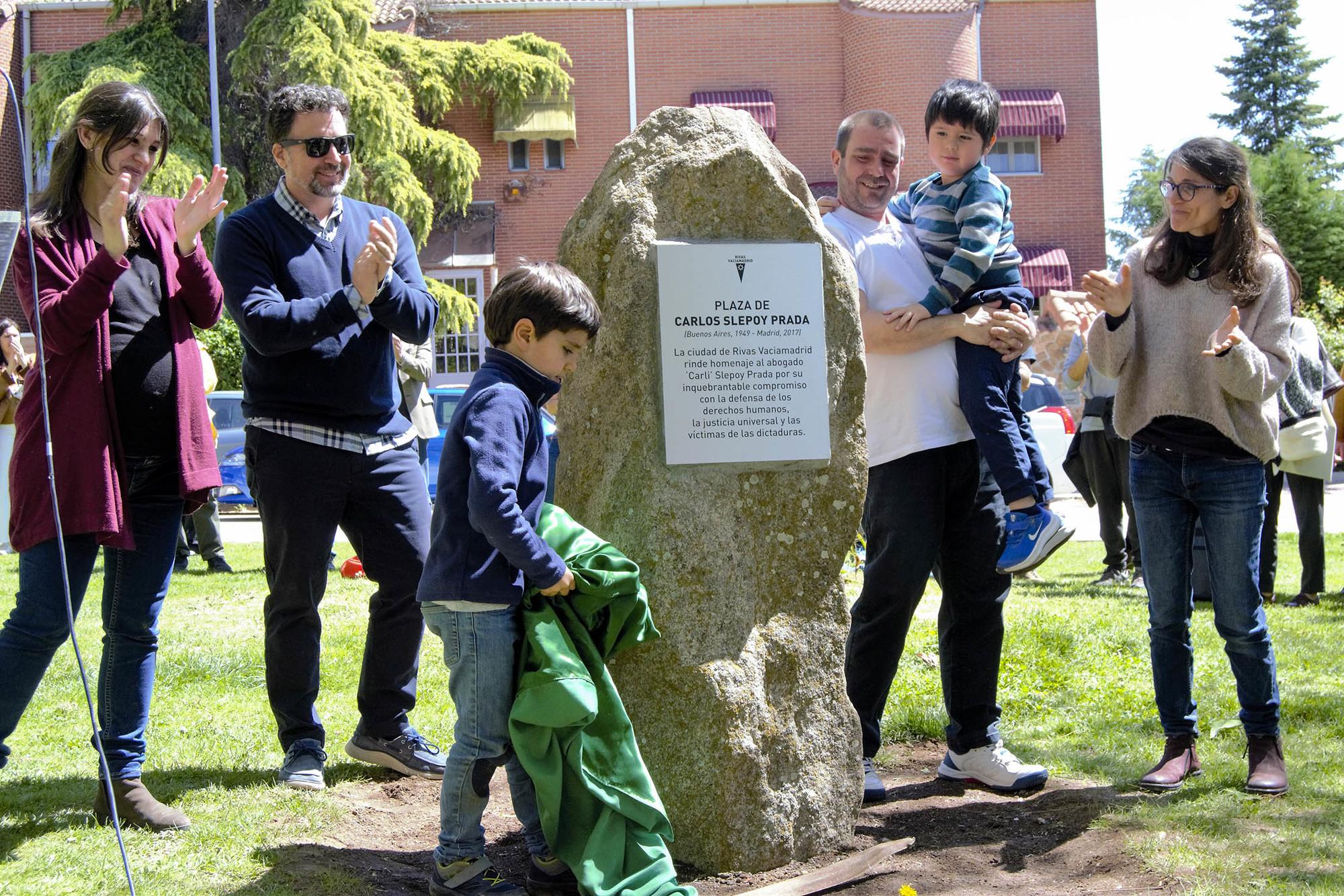 Homenaje Slepoy Rivas
